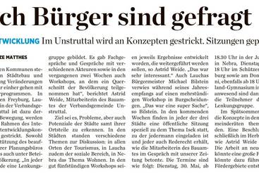 Auch Bürger sind gefragt