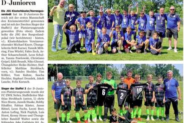 Erfolgreiche D-Junioren
