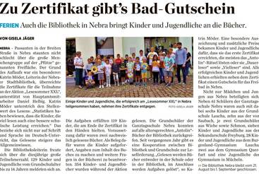 Zu Zertifikat gibt´s Bad-Gutschein