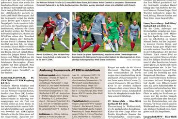 Unstrutderby geht an Freyburger