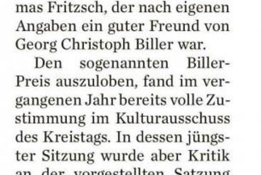 Kulturpreis wird erstmals vergeben