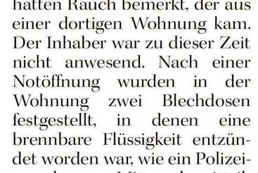 Feuerwehreinsatz in Großwangen