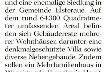 Gasthaus 'Zur Sorge' wird versteigert