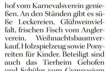 Nebra lädt ein zu seinem Adventszauber