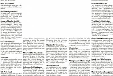 Was uns im neuen Jahr erwartet