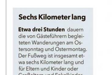 Zu Ostern auf dem Mittelberg