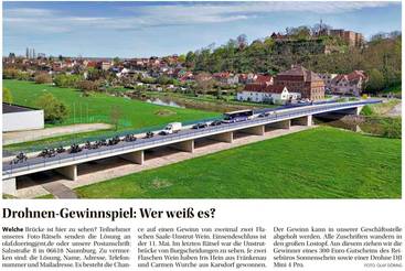 Drohnen-Gewinnspiel: Wer weiß es?