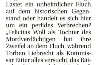 Dreharbeiten zu ARD-Krimi in Nebra