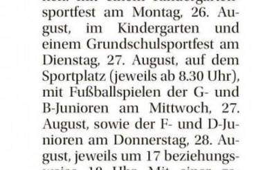 100 Jahre: In Nebra wird kräftig gefeiert