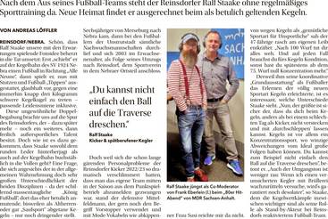 Bloß keine ruhige Kugel kicken