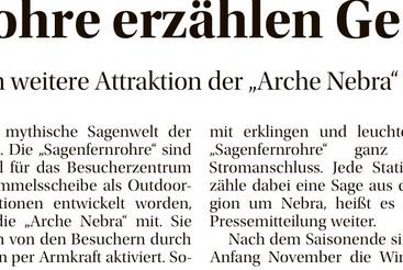 Sagen-Fernrohre erzählen Geschichten