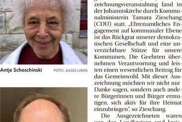 Ehre dem Ehrenamt