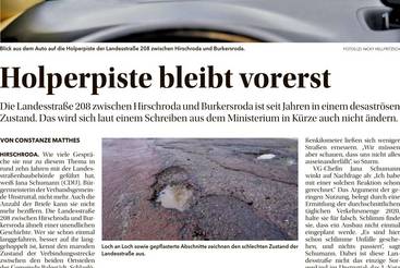 Holperpiste bleibt vorerst