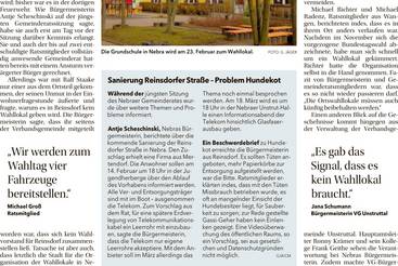 Für das Kreuz in die Stadt
