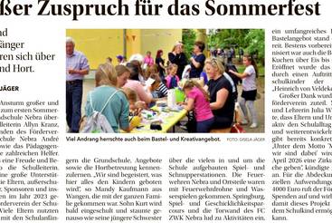 Großer Zuspruch für das Sommerfest