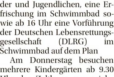 Zeltlager des Nachwuchses der Feuerwehr
