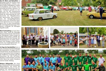 Dreifaches Jubiläum in Reinsdorf