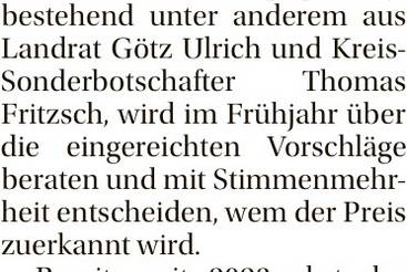 Vorschläge gesucht für Biller-Preis