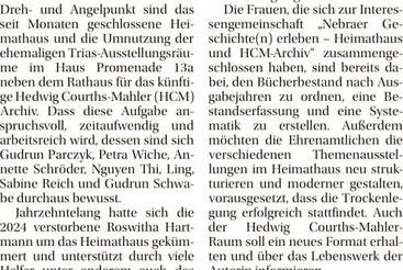 Engagiert f&uuml;r das literarische Erbe von Nebra