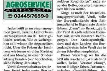 Bald keine schnelle Hilfe im Landkreis?