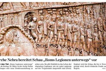 Sonderschau 'Roms Legionen unterwegs'