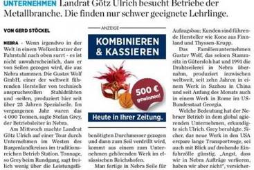 Nachwuchsmangel ist die Schwachstelle