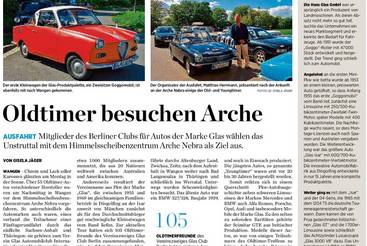 Oldtimer besuchen Arche