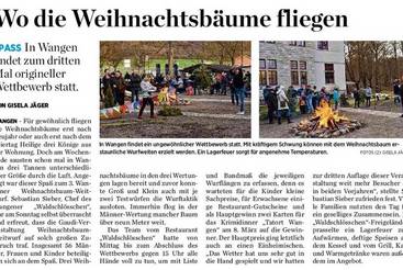 Wo die Weihnachtsbäume fliegen