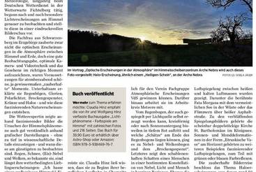 Regenbogen und Polarlicht