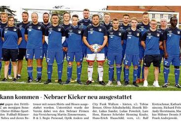HFC kann kommen - Nebraer Kicker neu ausgestattet