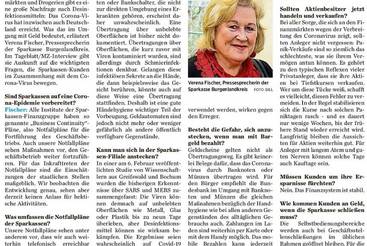 Corona am Geldautomaten?