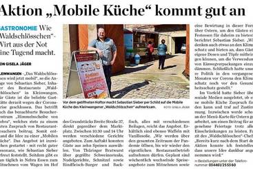 Aktion 'Mobile Küche' kommt gut an