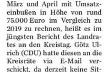 Kultur GmbH verliert an Einnahmen