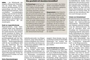 Zuzug ist nicht absehbar