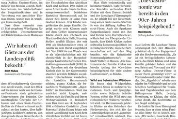 Breites Lebenswerk geehrt