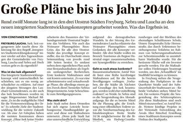 Große Pläne bis ins Jahr 2040