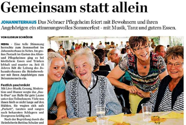 Gemeinsam statt allein