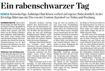 Ein rabenschwarzer Tag