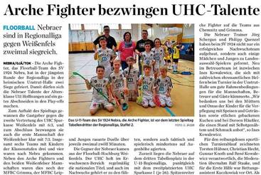 Arche Fighter bezwingen UHC-Talente