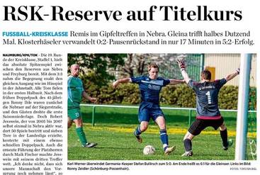 RSK-Reserve auf Titelkurs