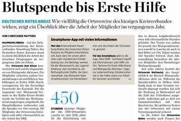 Blutspende bis Erste Hilfe