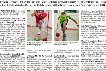 Gleich zwei Rekorde in Wethau