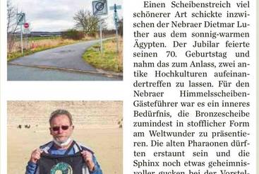 Vom Schilderstreiche(n) und Scheibenstreich