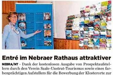 Entré im Nebraer Rathaus attraktiver