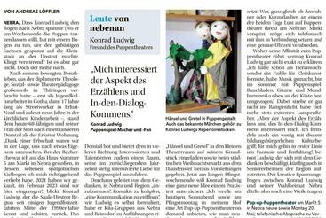 Bogen gespannt nach Nebra