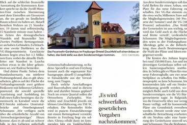 Wenn&acute;s bei der Wehr brennt