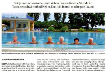 Ein Schwatz im Becken