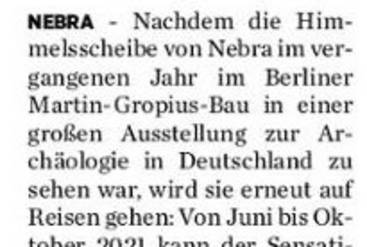 Scheibe von Nebra 2021 in London