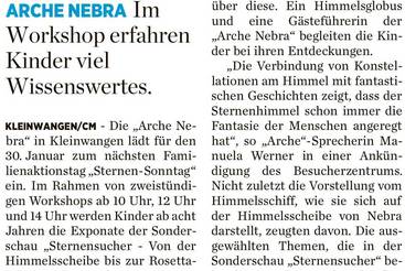 'Sternen-Sonntag' für Familien