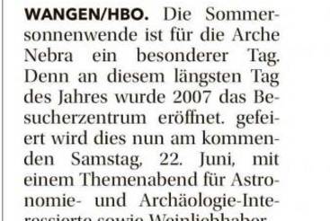 Astronomie trifft auf Weingenuss